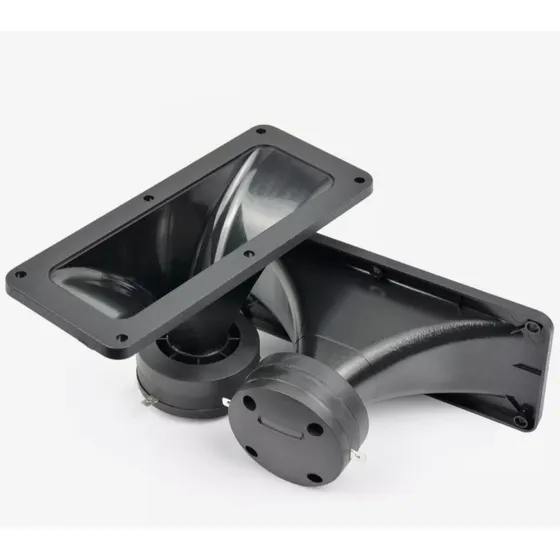 Tweeter Piezo Eléctrico Plástico Tipo  Trompeta 3x7 Pulgadas