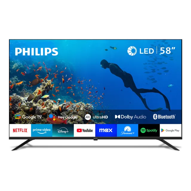 Led Philips 58 Uhd 58pud7019 Google Tv