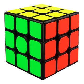 Juguete De Rompecabezas Qiyi Second Order Black - Cubo Mágic Juguete De Rompecabezas Qiyi Second Order Black - Cubo Mágic