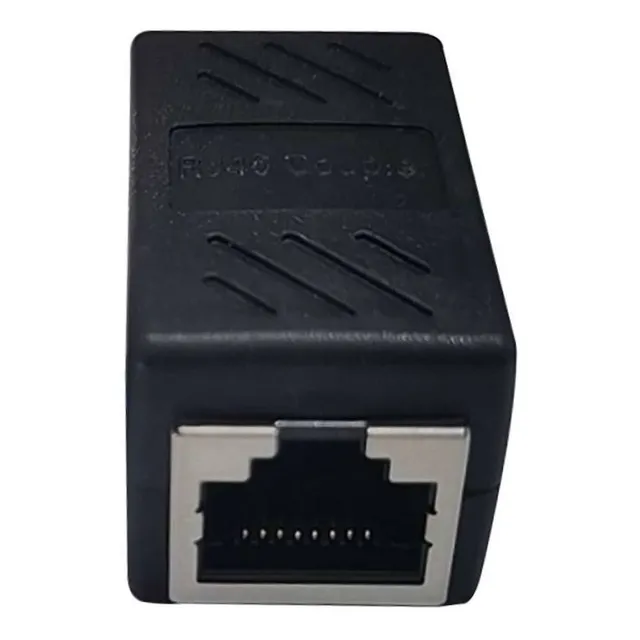 Acoplador Rj45 Teraware, Negro