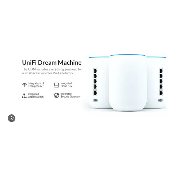 Ubiquiti Dream Machine Udm Router+wifi+controlador Unifi Bcv