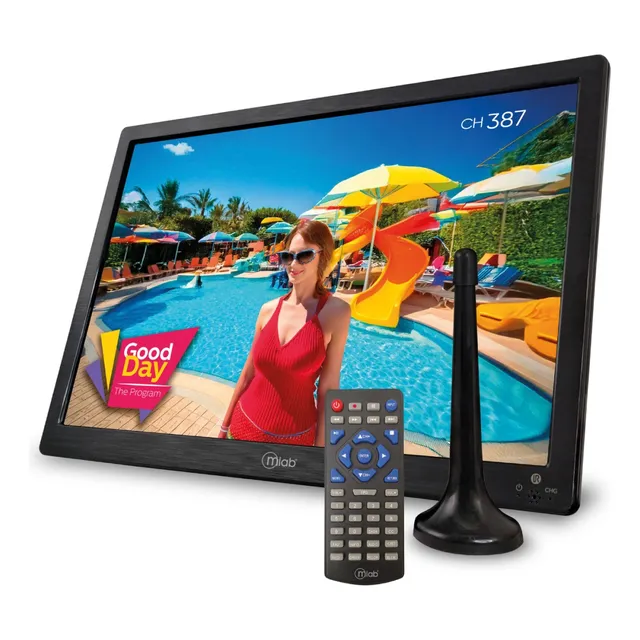 Mini Tv Digital Portatil Isdb-t, Bt, Usb, Sd Bateria Interna