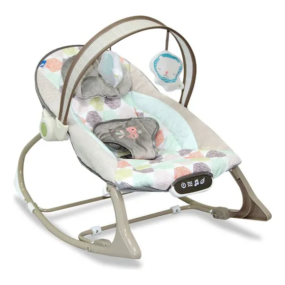 Mi Primera Silla Nido Bebeglo Mecedora Rs-80005 Blanco