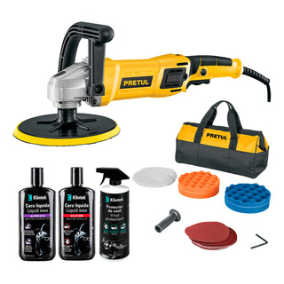 Kit De Pulidora Velocidad Variable 7 1200w C/accesorios Kit De Pulidora Velocidad Variable 7 1200w C/accesorios