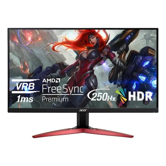 Monitor Gamer Acer Kg251q - 24  Full Hd Va - 250hz 1ms