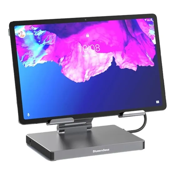 9 Em 1 Hub Usb C Docking Station Hdmi 4k Suporte Para iPad