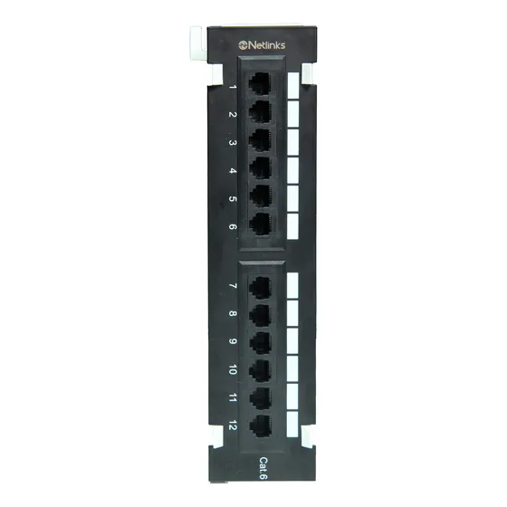 Patch Panel 12 Puertos Cat6 De Pared Netlinks Gta 3 Meses