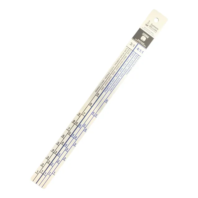 Regla Para Pintura Automotor Catalizar Primer Clear