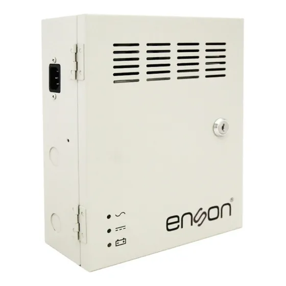 Fuente De Poder Tipo Caja Para Camaras 12vdc 3a Enson Psb-12