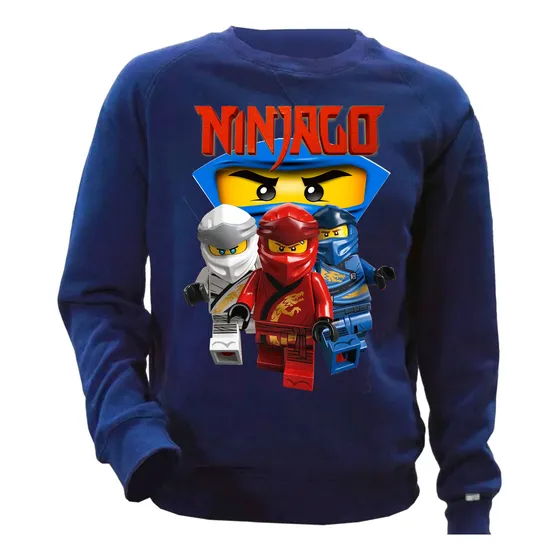  Buzo Algodón Felpa Grueso Abrigable Ninjago