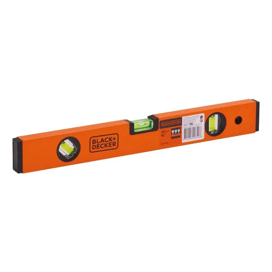 Nivel De Aluminio 16  400mm Black+decker Bdht43188      