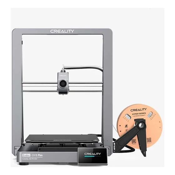 Impresora 3D Creality Ender 3 V3 Plus color gris con tecnología de impresión FDM
