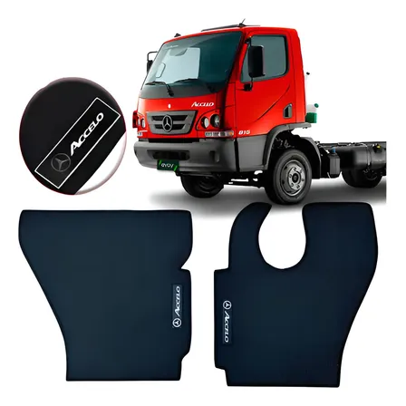 Tapete Borracha Caminhão Mercedes Accelo 715 815 915 1016