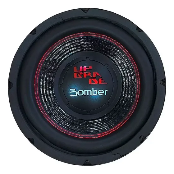 Subwoofer Bomber Upgrade 8 Polegadas 350w 4 Ohms Simples 