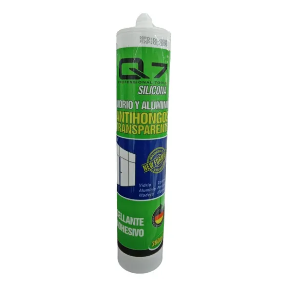 Silicon Para Vidrios, Vidrios Madera, Etc 300ml (q7)