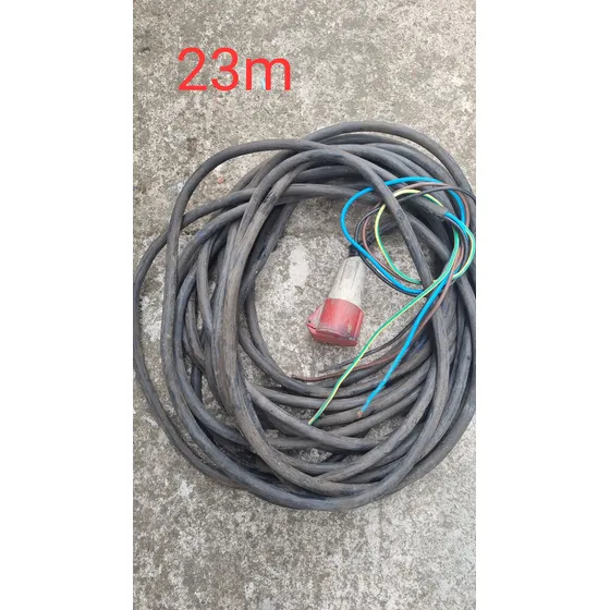 Cable Trifasico  4x10 Bajo Goma Antillama