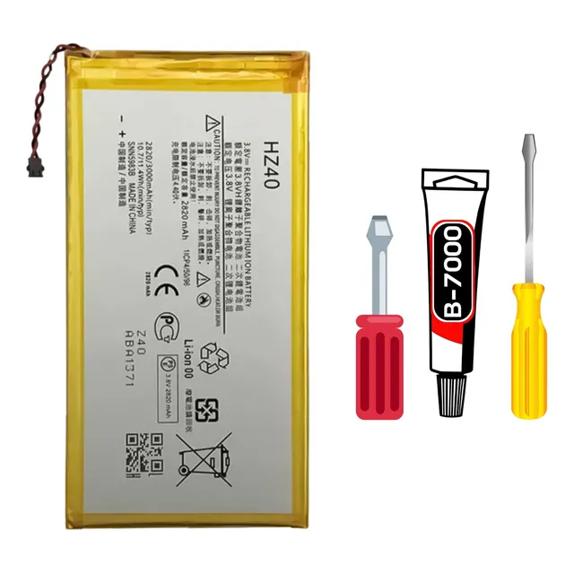 Baterla Para Moto Z2 Play (xt1710) - Hz40 + Kit Reparo
