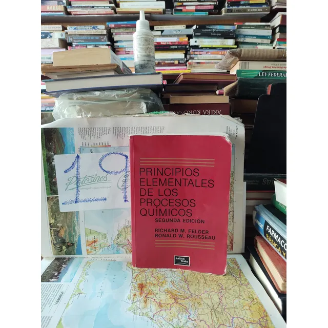 Principios Elementales De Procesos Químicos - Felder 2a Edic