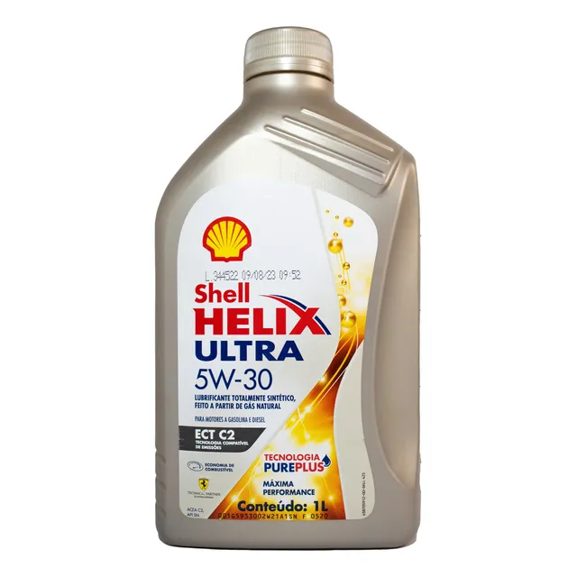Óleo Motor Shell Helix Ultra Ect C2 5w30 100% Sintético 1 Lt