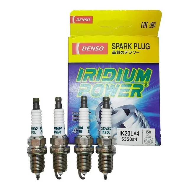 Set Bujias Ik20 5304 Denso Iridium Aveo Spark Corsa Optra