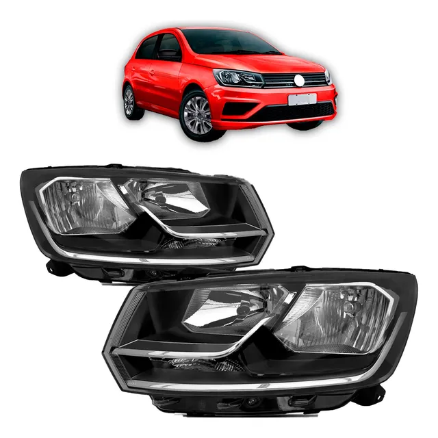 Par De Farol Dianteiro Gol G7 G8 2020 2021 2022 Foco Duplo