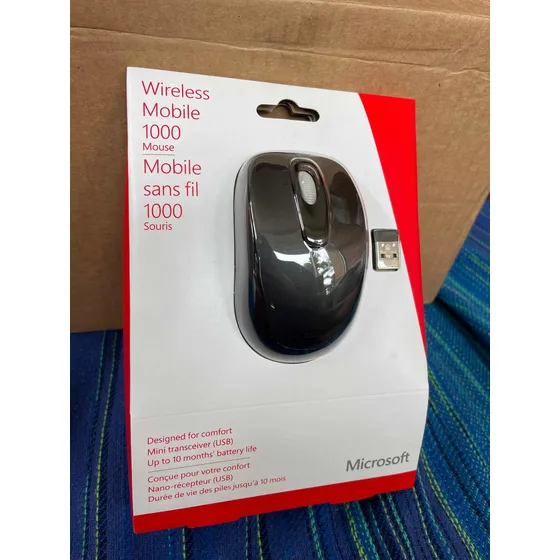Mouse Inalámbrico Microsoft Mobile 1000 Usb Remate Bcv