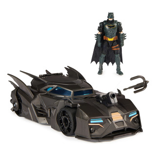 Playset Dc Comics Crusader Batmobile Com Batman De 10 Cm E M Playset Dc Comics Crusader Batmobile Com Batman De 10 Cm E M