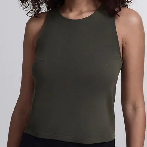 Regata Comfy Inlounge Feminino Insider Nori Green Canelado Pp