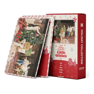 55 Photocards Bts - Holiday Collection Little Wishes Navidad 55 Photocards Bts - Holiday Collection Little Wishes Navidad