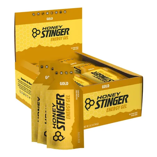Honey Stinger Energy Gel, Miel Y Electrolitos 24pz/31gr Sabor Gold