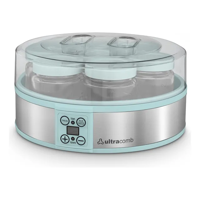 Ultracomb Yg-2707 Yogurtera 1.2 Lts 7 Frascos Timer Digital