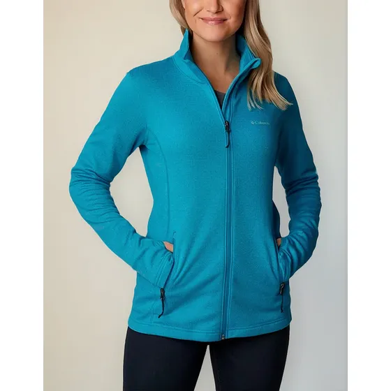 Columbia Campera Outdoor Mujer Park View Celeste Ras