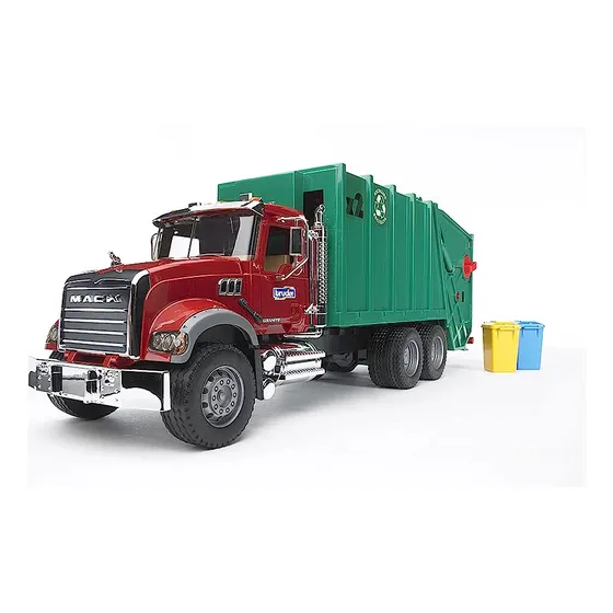 Camión Basura Mack Granite 02812 - Escala 1:16- Bruder