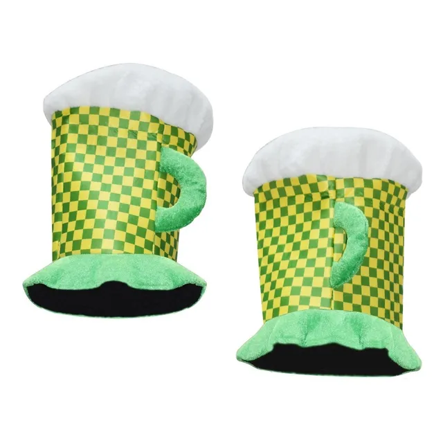 2x Gorros Jarra De Cerveza Brasil Fiesta Cotillón Cumpleaños