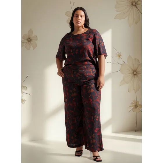 Pantalon Mujer Patprimo  Azul Viscosa 14070663-51896