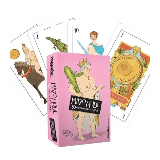 Mazo Nude Naipes Cartas Españolas En Bolas Hot Orig Poppular