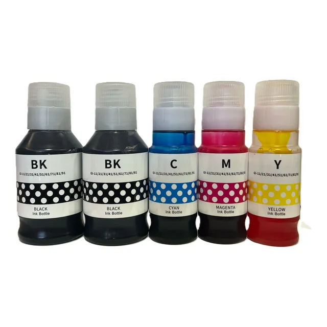 Kit 5 Tintas Compatible Para Gi11 G2170 G3170 G4170