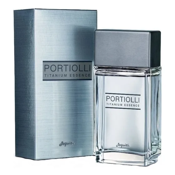 Jequiti Portiolli Titanium Essence Eau de cologne 100ml para masculino