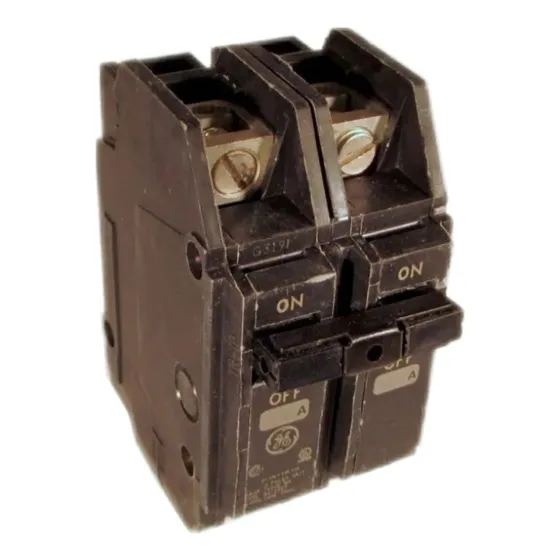 Breaker 2x60 Amp Superficial General Electric Serie Tqc