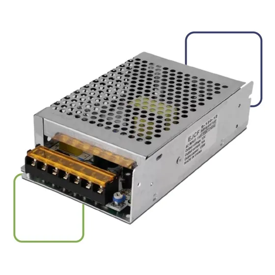 Fontes Chaveada 10a 12.5v 120w Camera Fita Som Bivolt Cftv
