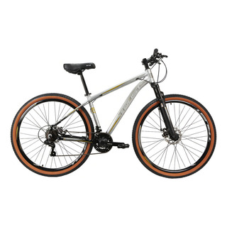 Bicicleta Trust Energy Aro 29 21v Shimano Completa 2.0 Cor Prata-preto-dourado Tamanho Do Quadro 15.0 Bicicleta Trust Energy Aro 29 21v Shimano Completa 2.0 Cor Prata-preto-dourado Tamanho Do Quadro 15.0