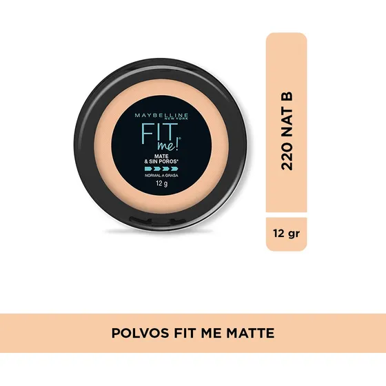 Polvo compacto Maybelline Fit Me 220 Natural buff