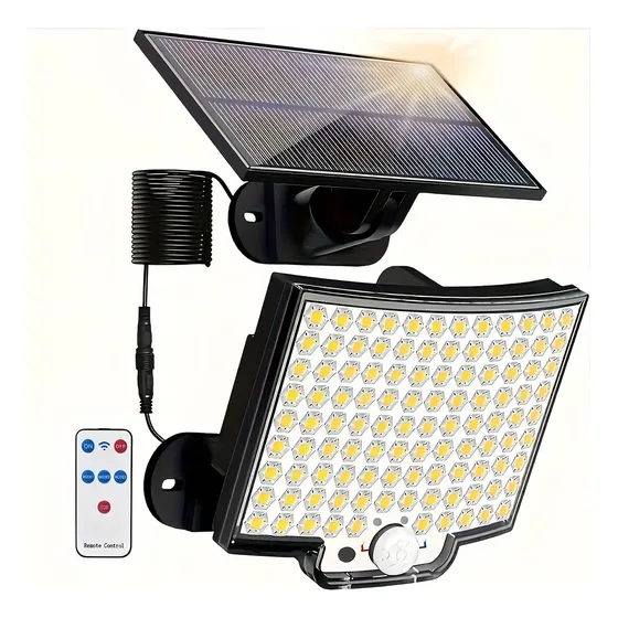Lampara Led Solar Con Sensor De Movimiento | Cuotas sin interés