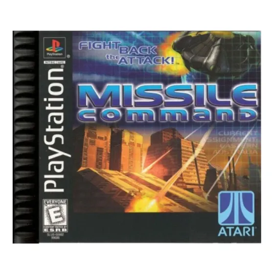 Jogo Missile Command Ps1 Original Novo