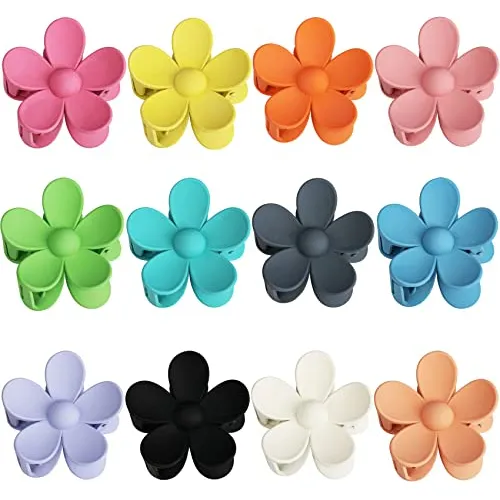 12 Piezas De La Garra De Flores Clips Grandes Clips 9l4qj