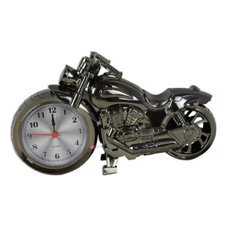 Relógio Despertador Mesa Forma De Moto Retro Decoração Relógio Despertador Mesa Forma De Moto Retro Decoração