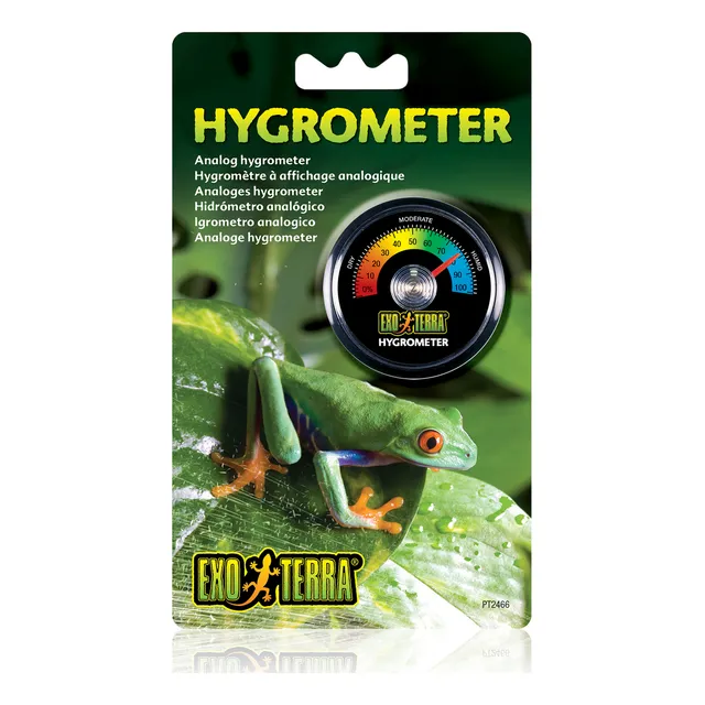 Higrometro Analogico Medicion Humedad Reptiles Terrarios
