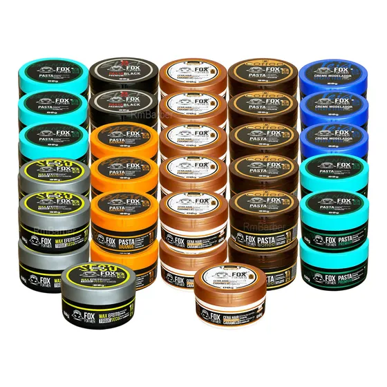 Pasta Fox For Men Kit Com 50 Variadas - Os Tipos