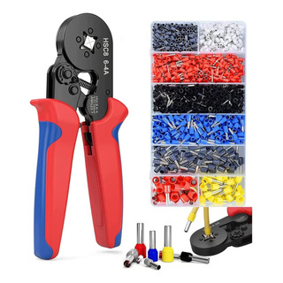 Kit De Herramientas Para Prensar Férulas Terminales 1250pcs Kit De Herramientas Para Prensar Férulas Terminales 1250pcs