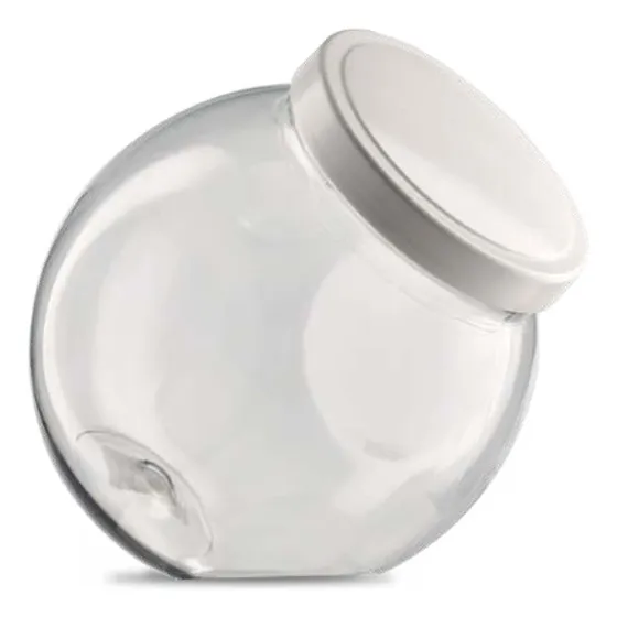 Kit 15 Baleiros Plástico 1000ml Transparente Tampa De Rosca